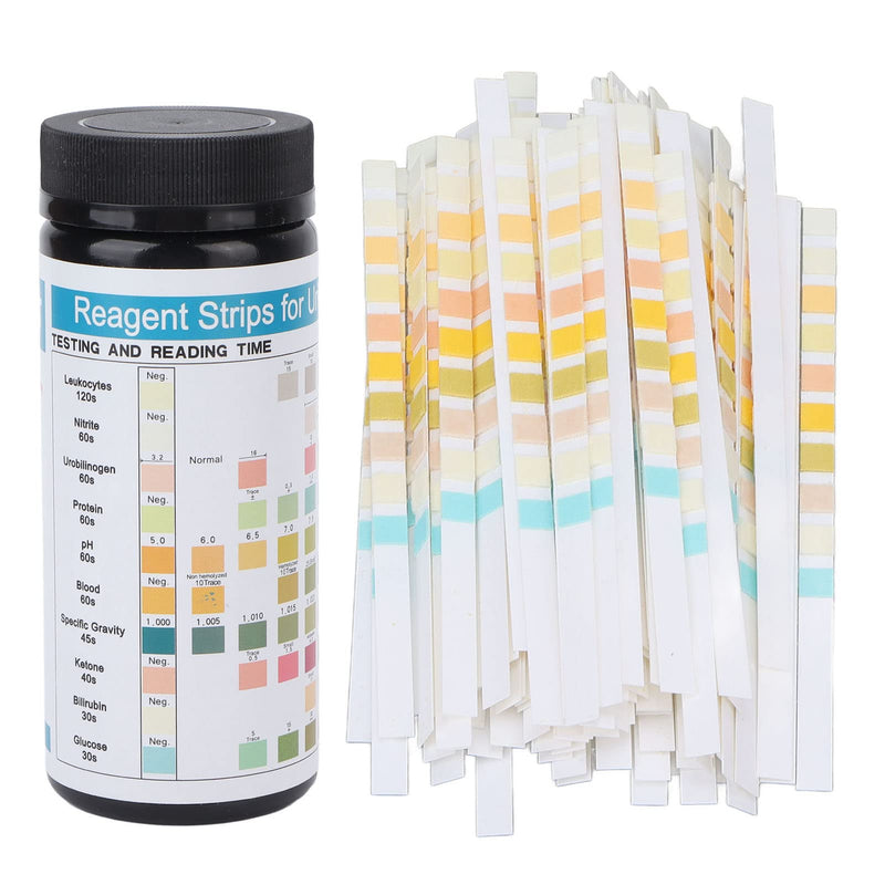 Pack Of 100 Ketone Urine Test Strips, Ketone Measuring Strips, Accurate Quick Measurement Ketone Level Monitor Test Strips For Leukocyte Nitrite Urobilinogen Protein Ph - NewNest Australia