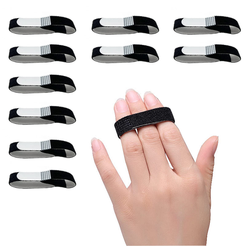 Eures Pack Of 10 Trigger Finger Splints, Adjustable Breathable Finger Protection, Finger Bandage For Small Finger, Middle Finger And Ring Finger, Hammer Toe Corrector, Overlapping Toe, Toe Corrector - NewNest Australia