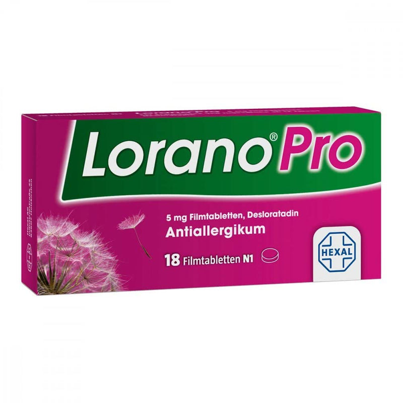 LORANO®PRO 5 mg film-coated tablets 18 pieces – the power allergy tablet - NewNest Australia