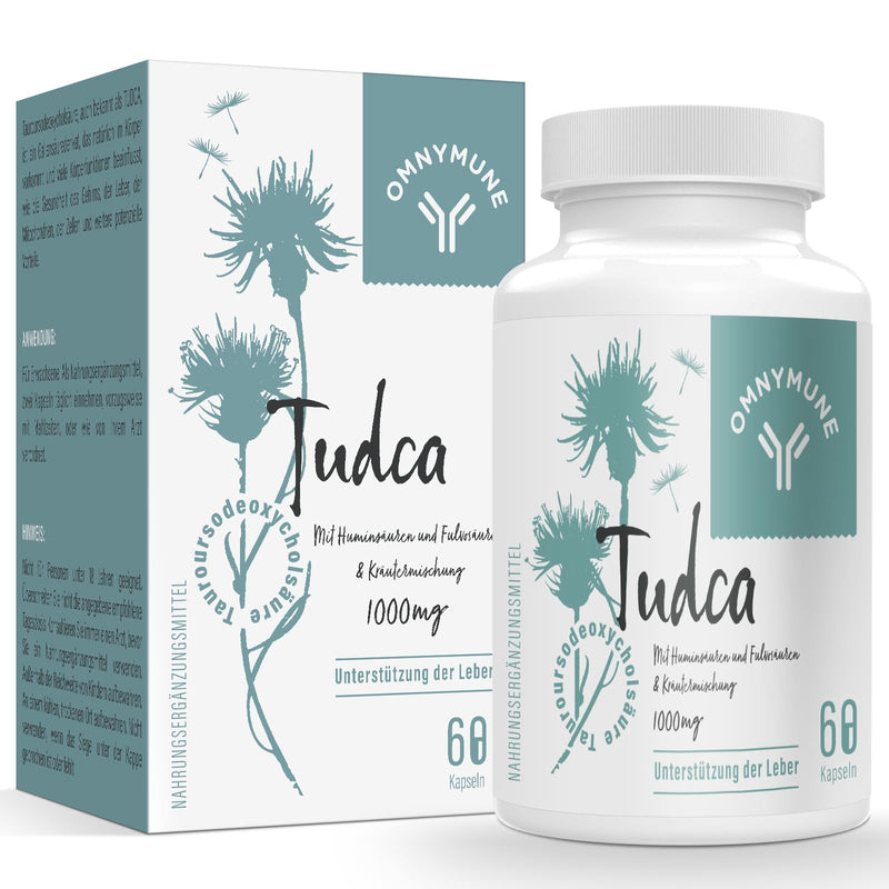 TUDCA (Tauroursodeoxycholic Acid) - Dietary Supplement for Liver - 1000mg per Serving, Premium Quality, High Absorption - 60 Capsules 60 Pieces (Pack of 1) - NewNest Australia