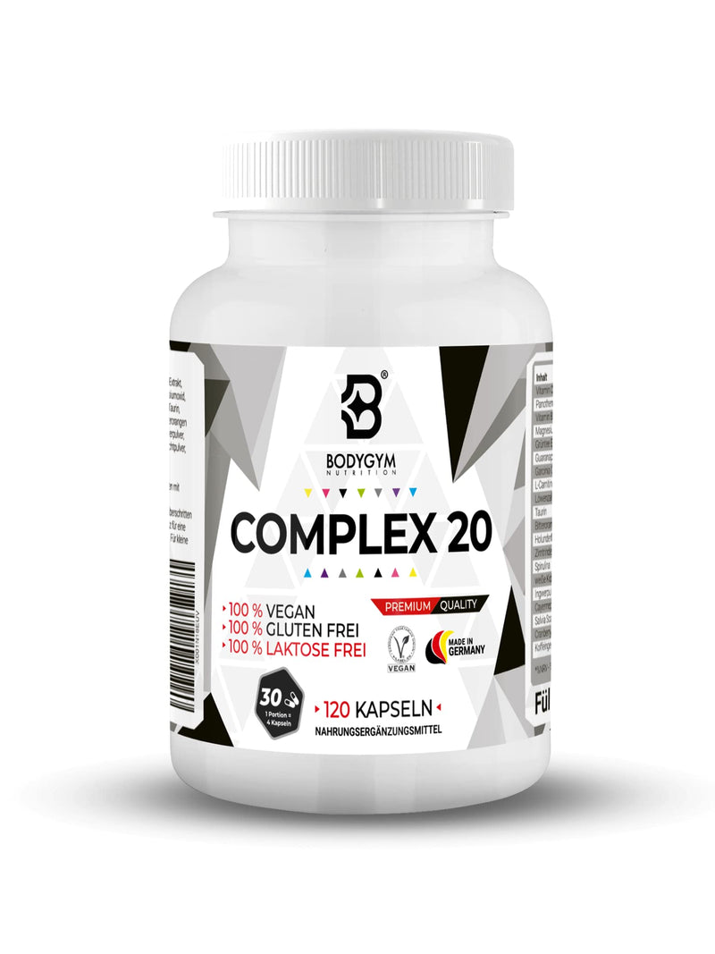 F Burner | Metabolism Complex Vegan | appetite suppressant | 120 diet capsules - fat metabolism - 20 F-burners in 1 capsule - quickly & finally, capsules with high-quality natural ingredients - NewNest Australia
