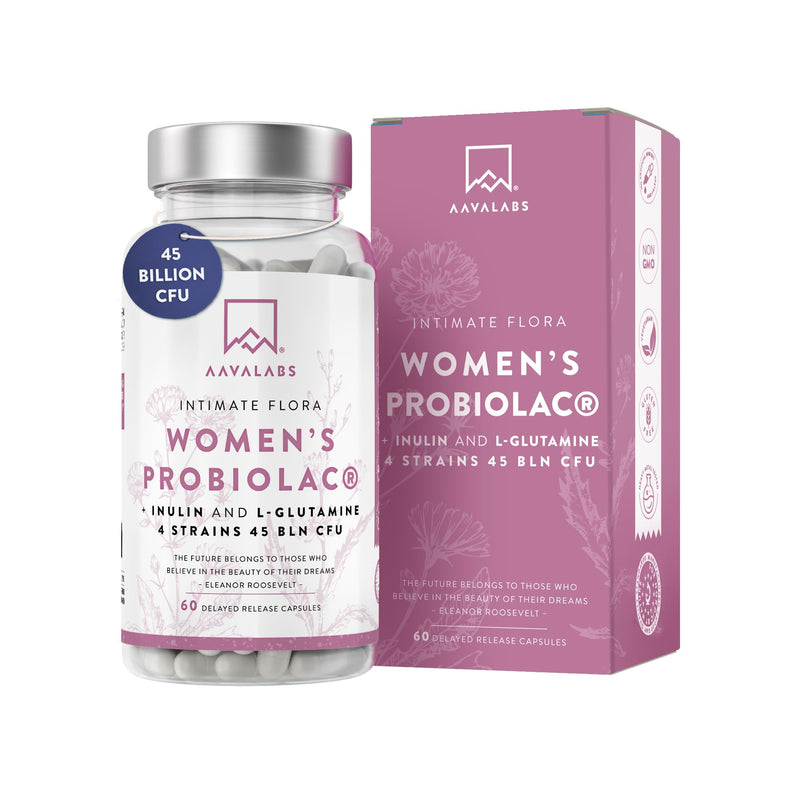Cultures Complex For Women - Probiotics Women Intimate Flora Intestinal Flora 45Bkbe 4Strains Intestinal Bacteria: Lactobacillus Acidophilus Crispatus Lactobacillus Rhamnosus Plantarum Inulin - NewNest Australia