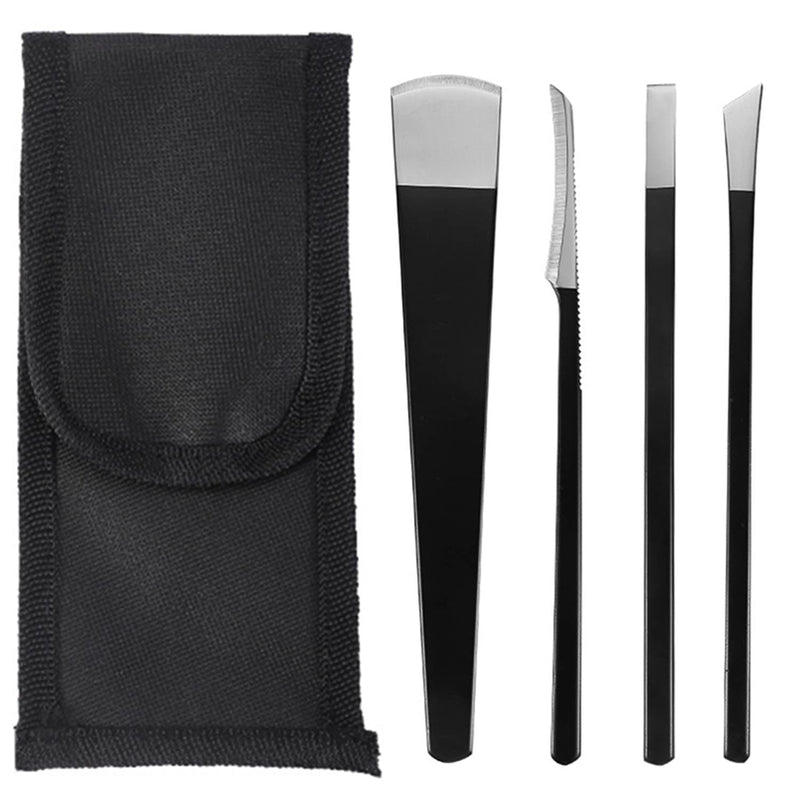 Pack Of 4 Pedicure Knife Kits, Professional Callus Slicer Blades Made Of Stainless Steel Callus Remover, Pedicure Knife Dead Skin Corn Foot File Rasp For Pedicure Foot Care Tools - NewNest Australia