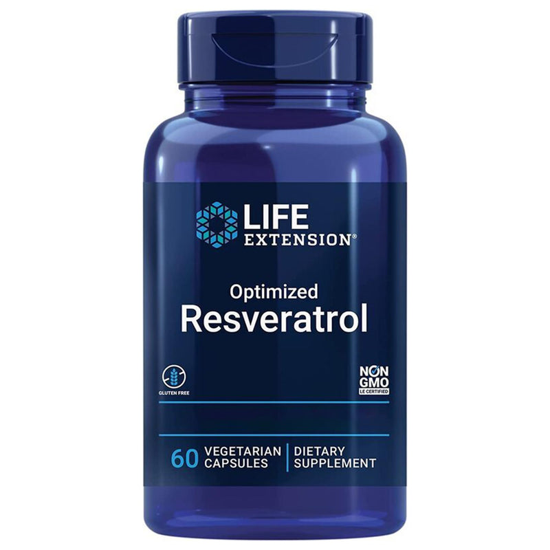 Life Extension, Optimized Resveratrol Elite, with resveratrol and ...