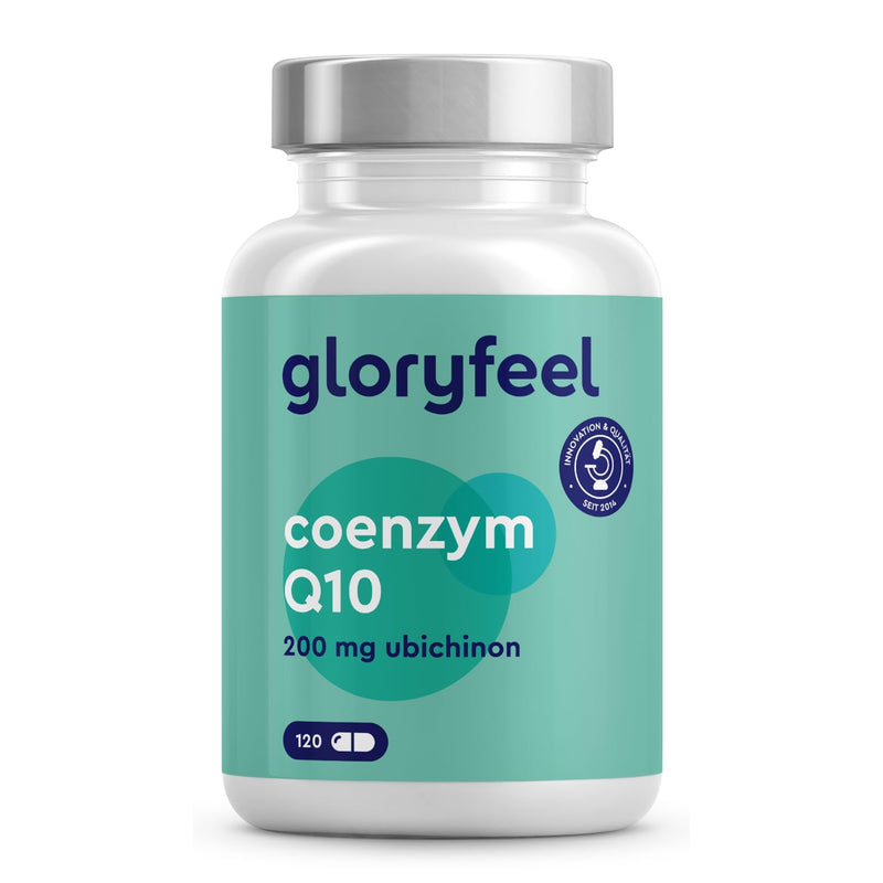 Coenzyme Q10 High Dose - 200 Mg Pure Q10 (Ubiquinone) Per Capsule - 120 Vegan Capsules (4 Months) - Coq10 From Vegetable Fermentation - Laboratory Tested, No Additives Made In Germany - NewNest Australia