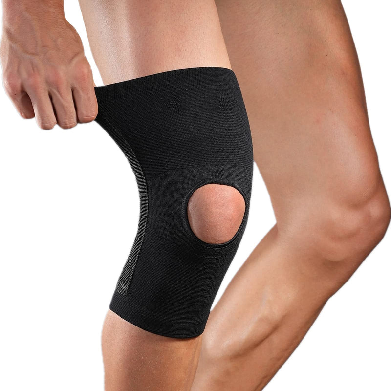 Solo Actfit Knee Support Compressions, Orthopedic Knee Support With Side Stabilizers, Breathable Knee Support For Sports Football Volleyball Crossfit Knee Pain Arthritis (One Pair, L/Xl) - NewNest Australia