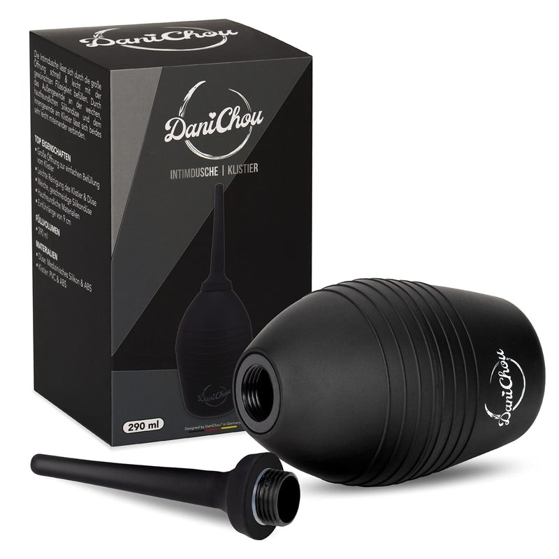Danichou Enema 290 Ml, Premium Enema For Intestinal Cleaning, Intimate Care Women, Enema Douche For Intercourse & Irrigator Intestinal Cleansing With High-Quality & Comfortable Silicone Nozzle, Vaginal Shower - NewNest Australia