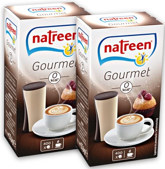 NATREEN® Café Gourmet table dispenser 2x400 pieces - The calorie-free sweetener for coffee and tea / Netherlands - NewNest Australia