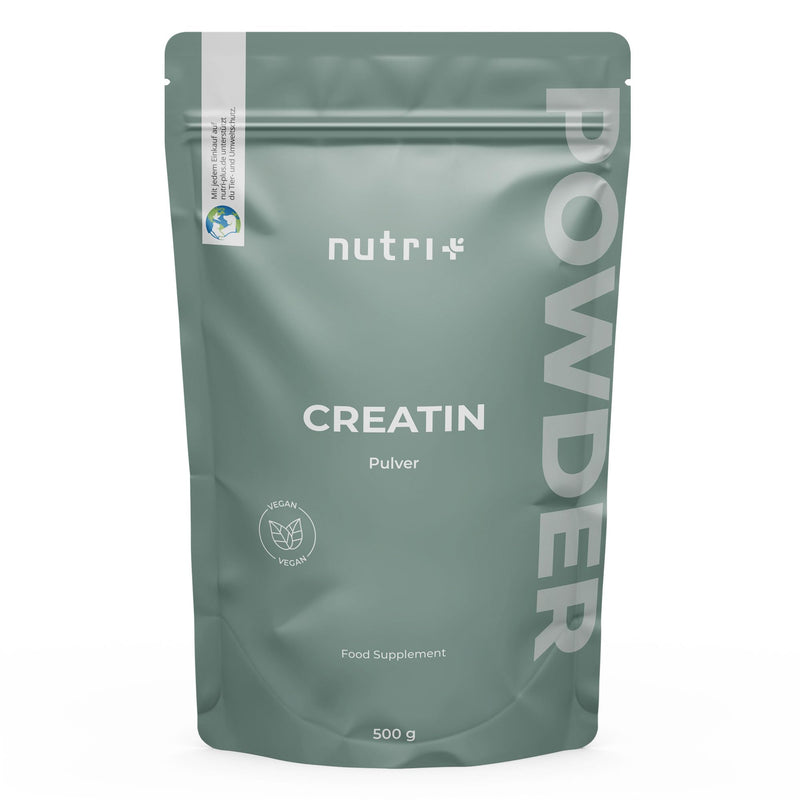 Creatine Monohydrate 500 G - Creatine Powder - 99.99% Pure - High Dose, Ultra Fine, Vegan And Neutral - Nutri + Creatine Powder Mono Mesh 200 Without Flavor - Premium Quality - NewNest Australia