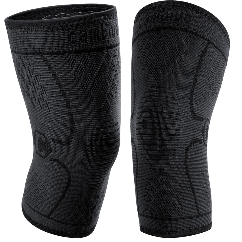 Cambivo 2 X Knee Support For Women And Men, Bandage Knee For Running, Hiking, Jogging, Sports, Volleyball, Knee Pads, Helpful Recovery For Meniscus Tears, Acl And Arthritis - NewNest Australia