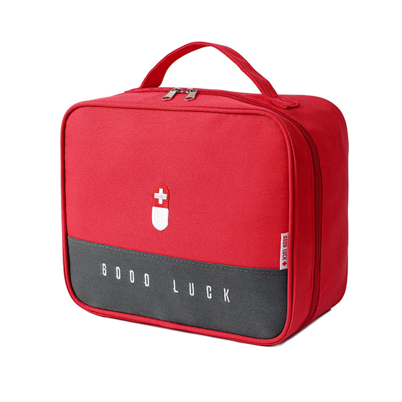 Uv Stylish Travel Pharmacy Bag, Medicine Bag, Empty First Aid Bag, Portable Waterproof Medicine Storage Bag, Medicine Box, Medicine Storage For Home Office Travel, Red - NewNest Australia