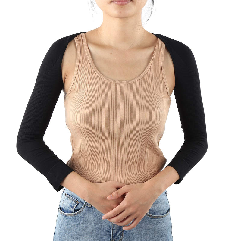Yosoo Health Gear Shapewear Compression Sleeves, Upper Arm Shaper, Arm Slimming Shaper, Shrug Arms Wrap, For Women Posture Corrector, Shoulder Back Correction, Colour - NewNest Australia