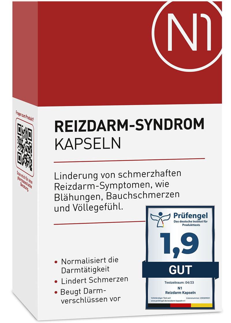 N1 Irritable Bowel Capsules Pack Of 30 - [Medical Device] - Relieves Irritable Bowel Symptoms Such As Bloating, Abdominal Pain & Bloating - Irritable Bowel Medication - NewNest Australia