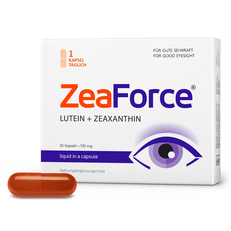 ZeaForce – perfect vision with just 1 capsule/day. Concentrated composition. Diverse effect. Liquid formula for faster action. Laboratory tested (1 pack) 1 pack - NewNest Australia