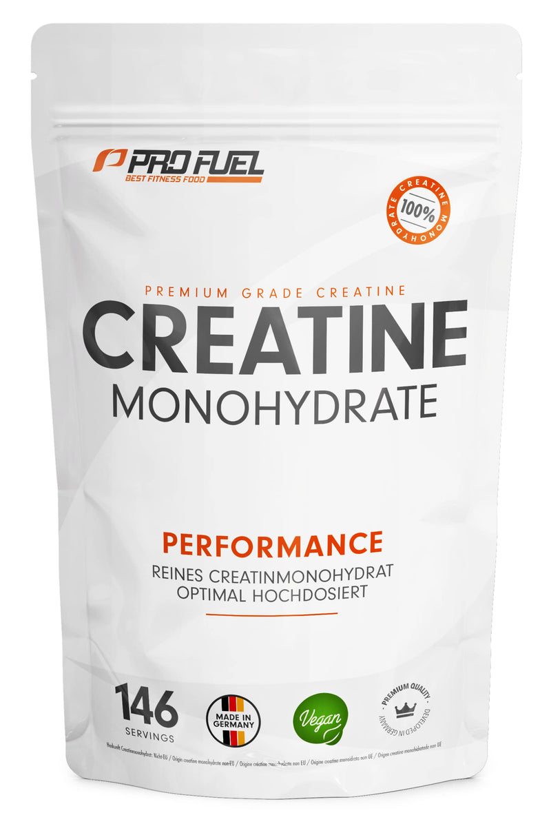 Creatine Monohydrate Powder 500 G - Creatine Monohydrate In Micronized Quality With Optimal High Dose - Pure, No Additives, 100% Vegan - For 146 Applications - NewNest Australia