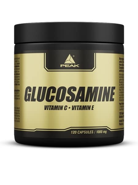 PEAK Glucosamine - 120 capsules I Joints I Cartilage I Tendons I Ligaments I Vitamin CI Vitamin EI ideal for strength training - NewNest Australia