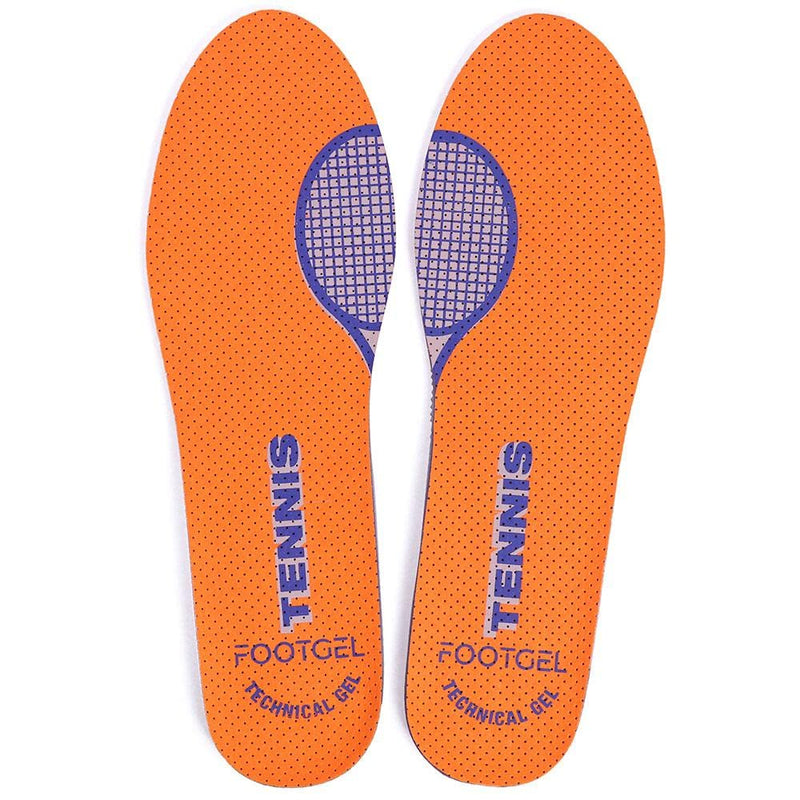 Footgel Sports Gel Insoles For Tennis If You Are A Tennis Player, Protect Yourself From Risk Of Injury, Relieve Pain In Feet, Knee, Lumbar Vertebrae And Benefit From - NewNest Australia