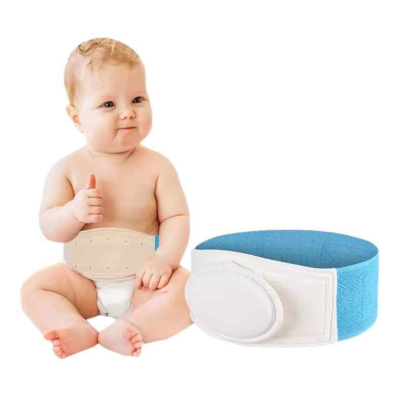 Umbilical Hernia Belt Baby. Hernia Belt For Infants. Belly Band Adjustable. Infant Belt For Newborns. Umbilical Hernia For Newborns. Newborn Baby Supplies - Bell Top (Blue) - NewNest Australia
