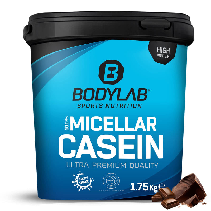 Bodylab24 Casein Micellar Chocolate 1750 G, 100% Pure Casein, Rich In Bcaa Amino Acids, Long Saturation, Supports Muscle Building And Maintenance, Ideal During A Protein Diet - NewNest Australia