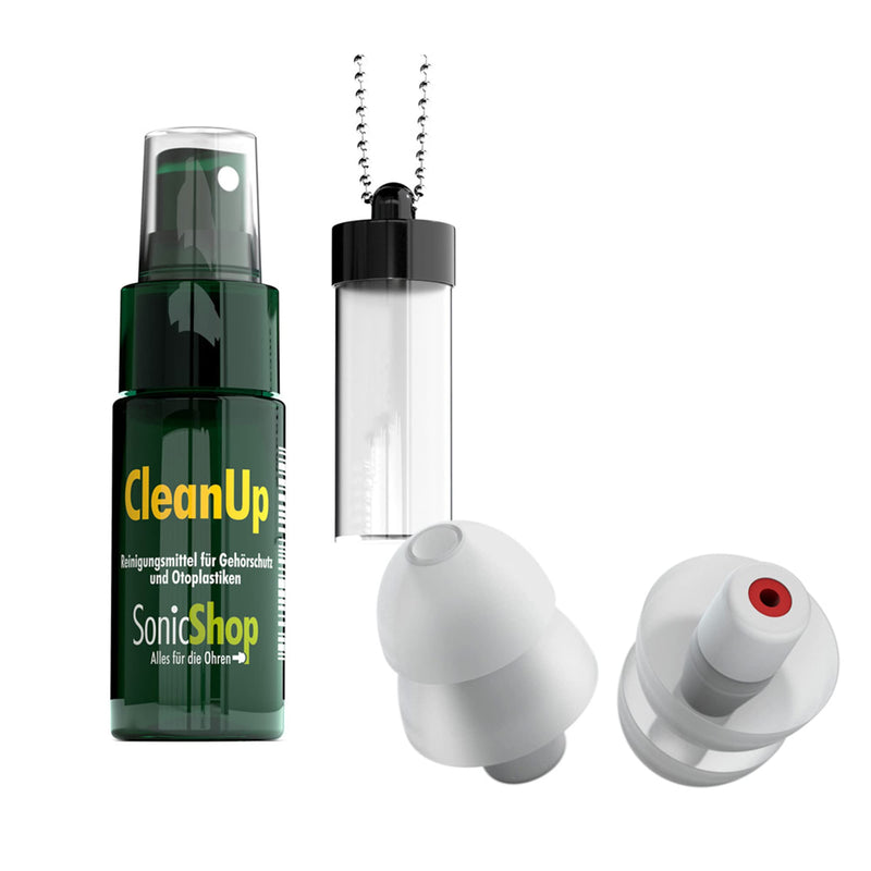 Sonicshop Earrockers Ear Plugs For Concert, Festival, Party, Club And Disco Including Cleaning Spray And Case, Reusable Ear Protection Earplugs, Festival Earplugs - NewNest Australia