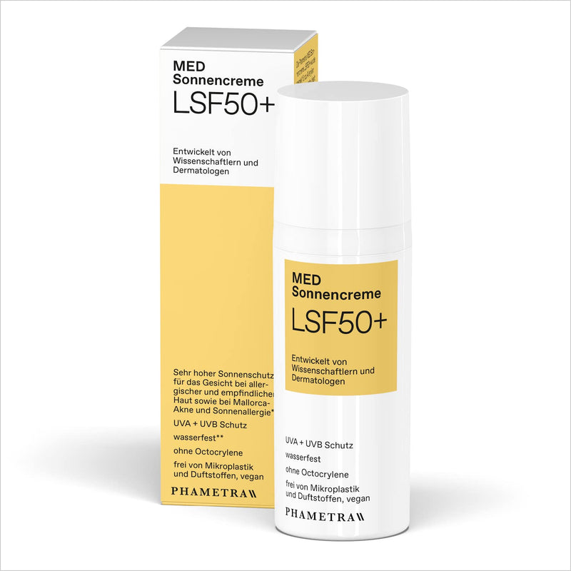 Phametra MED sun cream SPF 50+ | (adult) adults - NewNest Australia