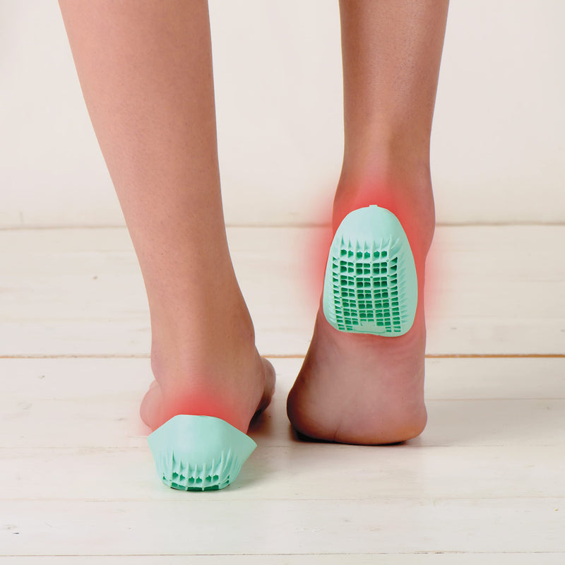 Tuli'S Classic Gel Heel Pads - Thermoplastic Insoles With Multi-Layer Design For Better Shock Absorption - Helps Against Heel Spurs, Plantar Fasciitis, Foot Fatigue - Normal, 15 X 9 X 0.1 Cm - NewNest Australia