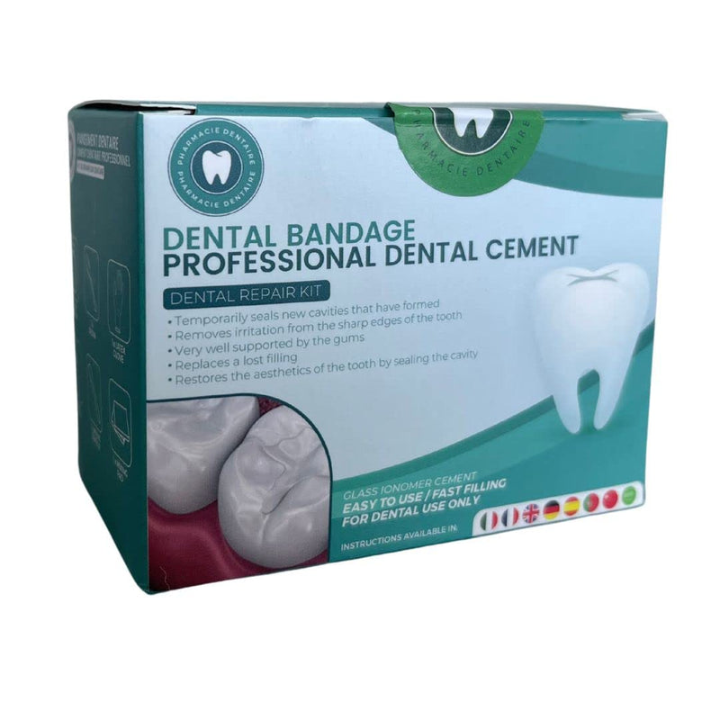 Dental Cement - Seal a tooth that has lost a filling Ready to use dental cement dental repair kit - tooth filling tooth decay. - NewNest Australia