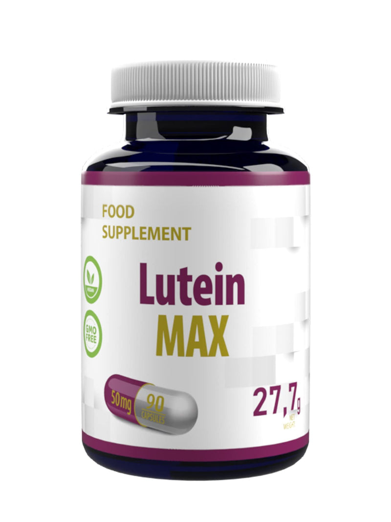 Lutein Eyes 50mg 90 Vegan Capsules, Laboratory Tested, High Dose, Non-GMO - NewNest Australia