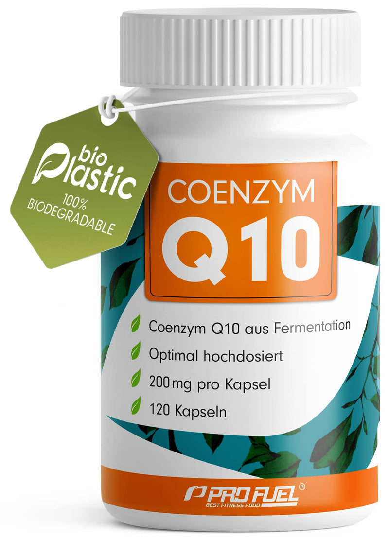Q10 Capsules High Dose 120 X With 200 Mg Coenzyme Q10 Per Capsule - High-Quality (Vegan) From Fermentation - No Unwanted Additives - Laboratory Tested With Certificate - Supply For 4 Months - NewNest Australia