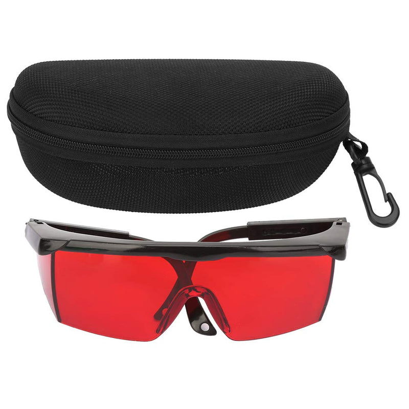 Yuecoom Laser Safety Glasses, Portable Pc Eye Laser Safety Glasses Laser Safety Anti Laser Glasses For All Directions For Hair Removal Blue Light Uv Disinfection(Red) Red - NewNest Australia