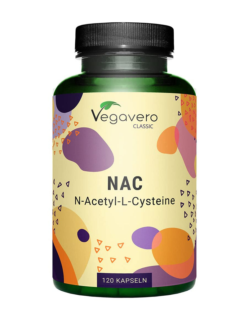 Nac | From Fermentation - Not Synthetic | N-Acetylcysteine 600Mg | High Dose | Laboratory Tested | 100% Pure Amino Acid | Vegan - No Additives | German Production By Vegavero - NewNest Australia