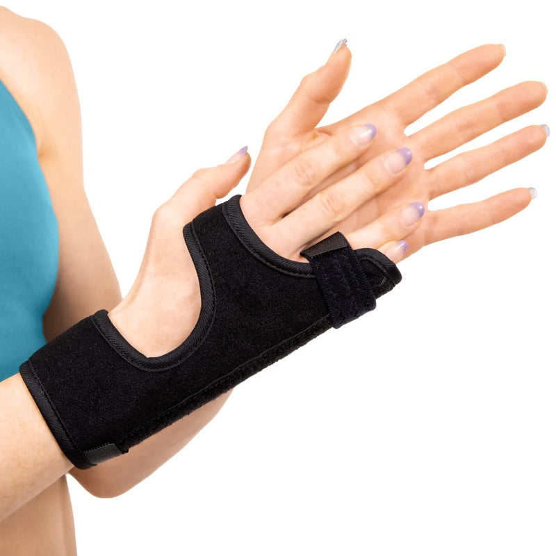 Braceability Ulnar Gutter Splint Metacarpal Boxer Fracture Treatment Brace Broken Clogged Pain Relief Pinky Ring Trigger Mallet Finger Right Or Left Hand Immobilization Support - NewNest Australia