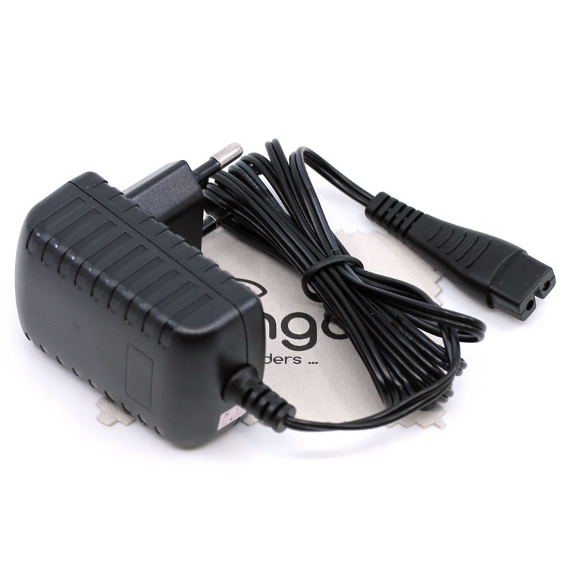 Charger suitable for Panasonic ER1611 / ER 1611 K801 K803 / ER-DGP72 (replaces RE9-39) charging cable professional hair trimmer with mungoo display cleaning cloth - NewNest Australia