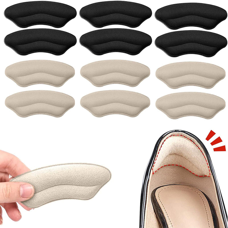 6 Pairs Of Heel Cushion Pads, Heel Cushion Snug Inserts, Shoe Pads, Scratch-Resistant And Comfortable Heel Pads, For Better Shoe, Suitable Strong Self-Adhesive - NewNest Australia