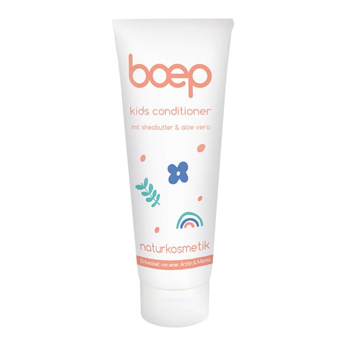 boep Kids Conditioner | Vegan natural cosmetics hair conditioner for children | Moisturizes, detangles the hair and ensures better combability (100ml) - NewNest Australia
