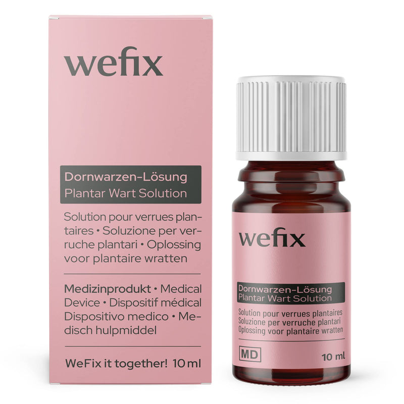 WeFix plantar warts removal 10ml - gentle & easy - remove plantar warts foot & hand - wart remedy salicylic acid - plantar warts Ex, drops, for several parts of the body - NewNest Australia