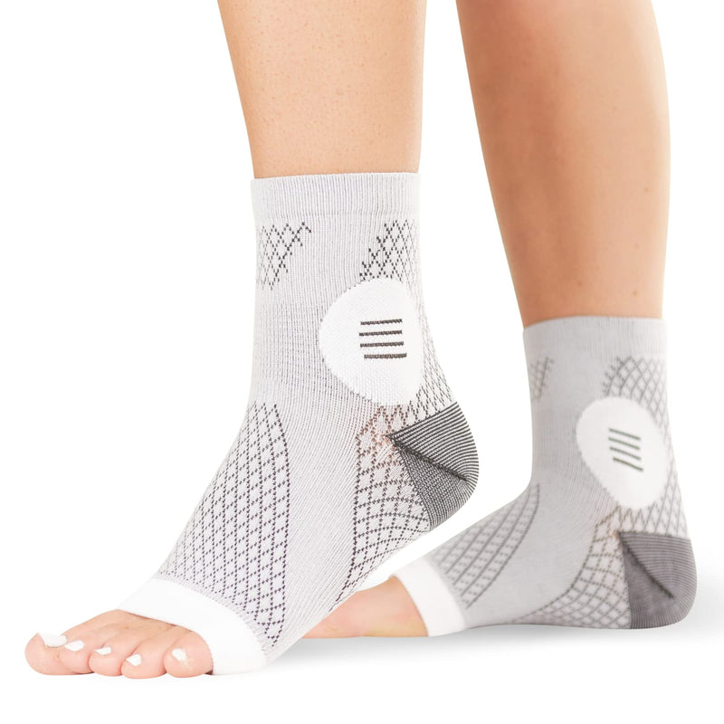 Braceability Neuropathy Socks With Peripheral Neuritis Compression Diabetic Toeless Foot Sleeves For Nerve Damage Pain Feet Ankle Gout Plantar Fasciitis Relief For Men And Women (Xl) - NewNest Australia