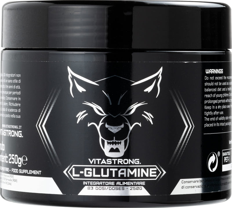 Vitastrong Glutamine 100% Kyowa Quality | Stimulates The Growth Hormone Gh | Pure And Ultra Fine L-Glutamine Without Additives | Reduces Fatigue After Training. - NewNest Australia