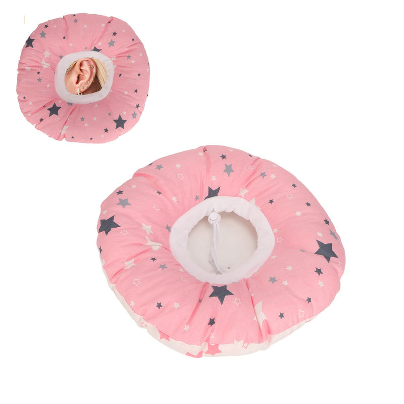 Ear Protection Ear Cushion with Ear Hole Side Sleeping Pillow for Chondrodermatitis, Support After Ear Surgery, Ear Pain or Ear Plugs - NewNest Australia