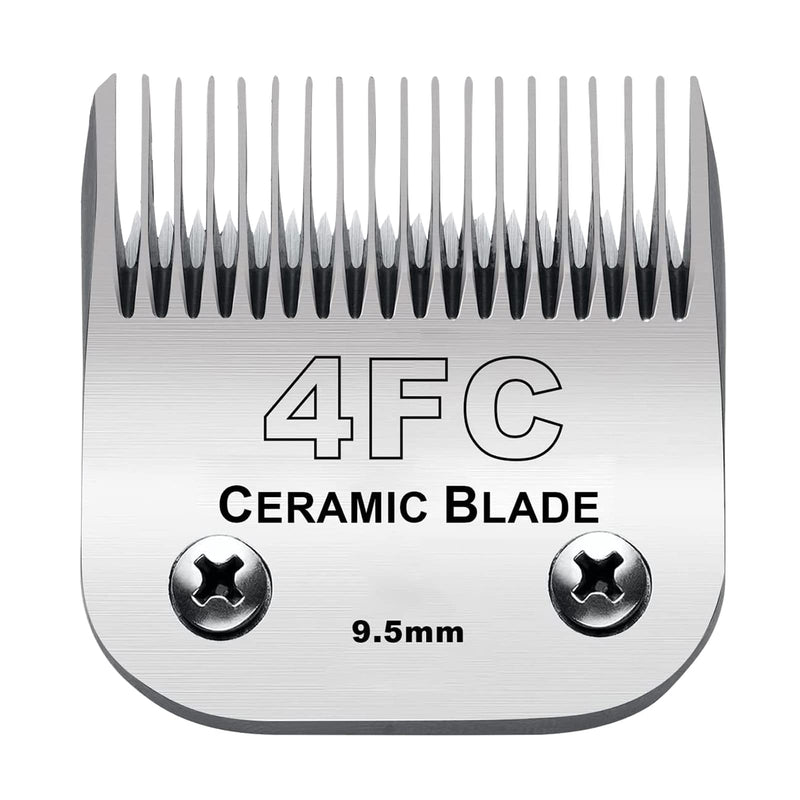 Cosyonall Removable Replacement Blade For Pet Dog Grooming Clipper Compatible With Andis Oster A5, Wahl Km Series Clippers (4Fc:(3/8") (9.5Mm)) 4Fc:(3/8") (9.5Mm) - NewNest Australia
