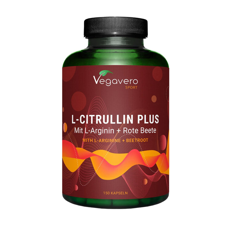 L-Citrulline Malate | High Dosage: 2000 Mg Citrulline | With L-Arginine Base + Beetroot | Fermentation | Pre Workout | Laboratory Tested | Vegan - No Additives | German Production By Vegavero - NewNest Australia