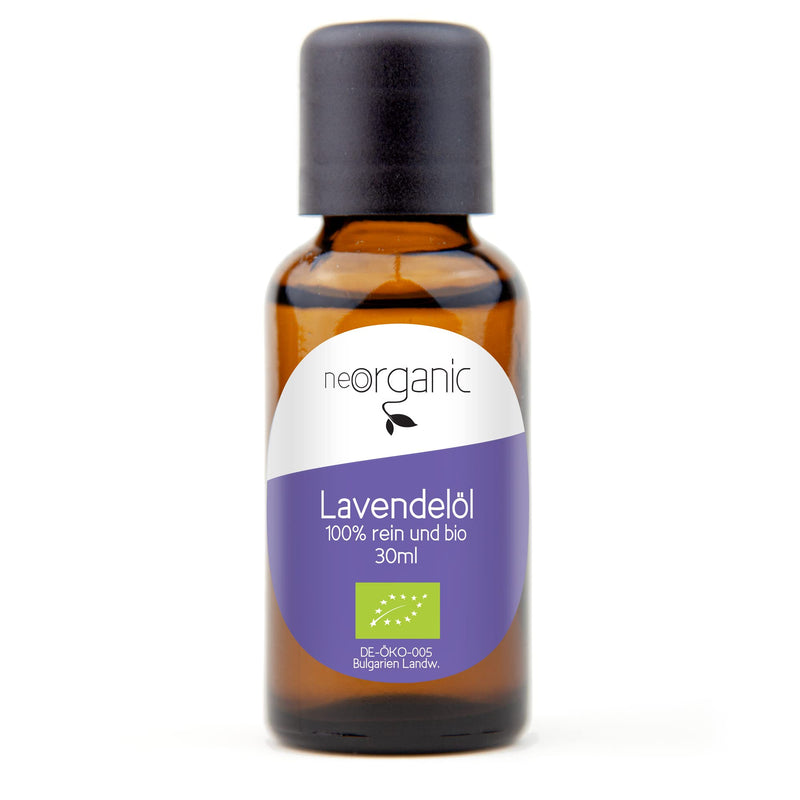 Neoorganic Organic Lavender Oil From Real Lavender [Lavandula Angustifolia] 100% Natural Organic Essential Oil - Lavender For A Peaceful Sleep And Good Mood - 30 Ml - NewNest Australia