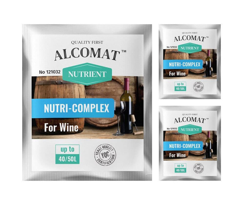 Alcomat yeast food nutrient NUTRI-Complex Nutrient alcohol fermentation yeast set of 3 3 pieces - NewNest Australia