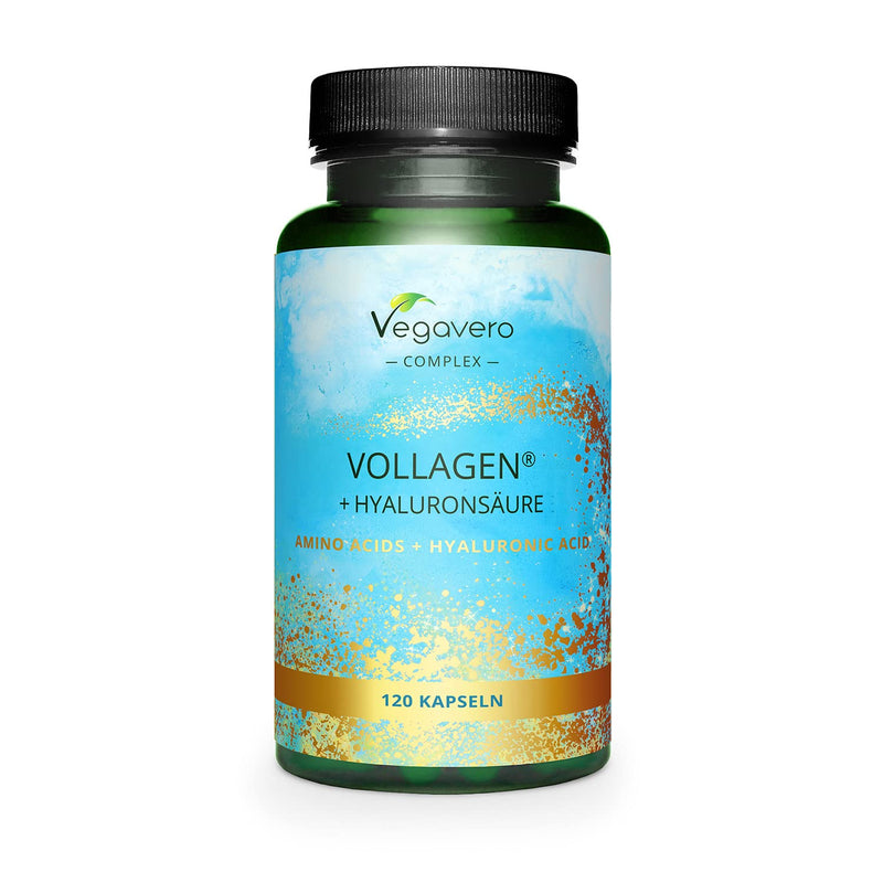 Vegan Collagen Capsules High Dose Unique: Brand Raw Material Vollagen Collagen Vegan With Hyaluronic Acid Laboratory Tested Vegan No Additives German Production Vegavero - NewNest Australia