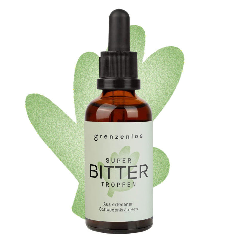 Limitless Super Bitter Drops 50 Ml With Practical Pipette Closure - Bitter Substances Drops From 21 Exquisite Herbs, Bitter Herbs According To Hildegard Von Bingen & Maria Treben, Made In Germany - NewNest Australia