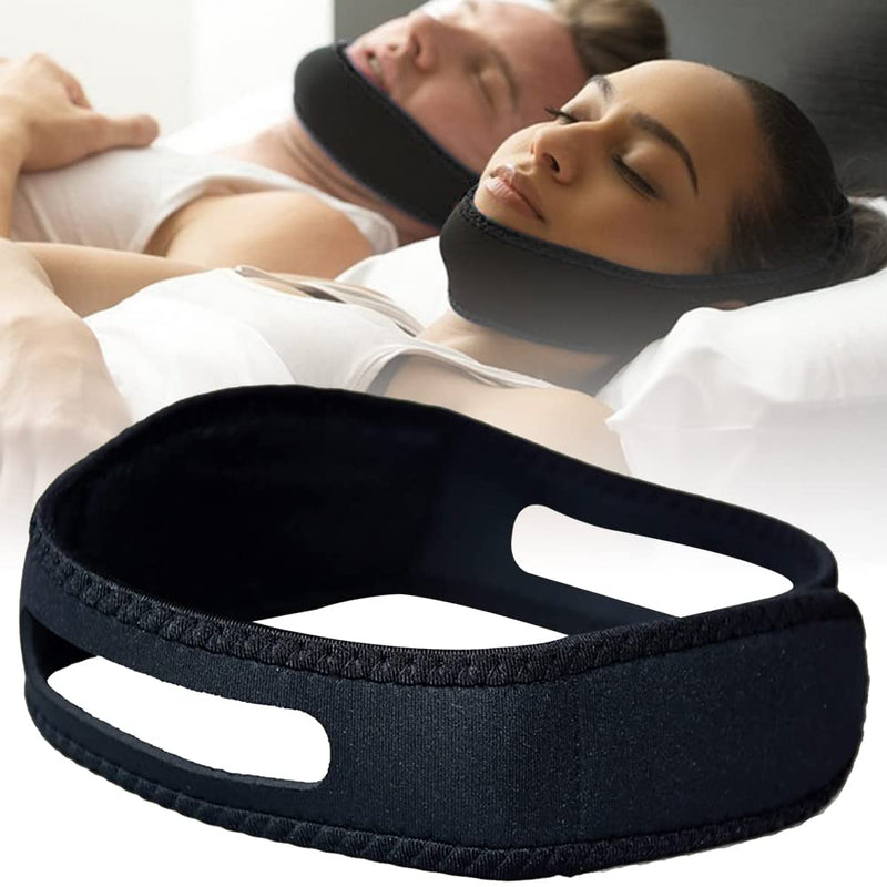 Anti Snoring Chin Strap, Anti Snoring Chin Strap, Anti Snoring Band, Snoring Stopper, Snoring Solution, For Snoring, Reduction Snore Relief Chin Strap, Black - NewNest Australia