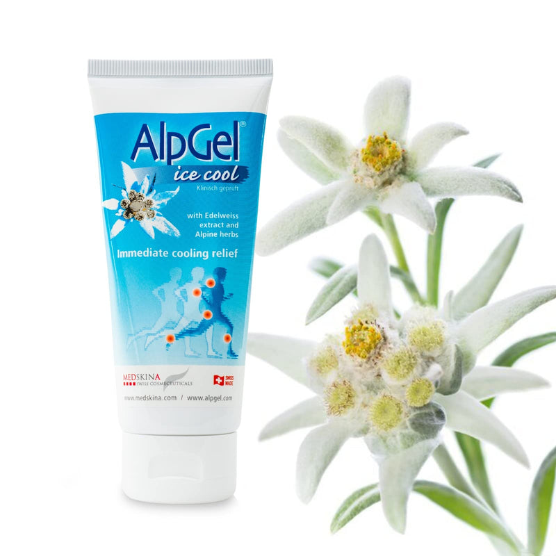 Medskina Alpgel Ice-Cool Skin Gel 100 Ml, Sports For Instant Cooling For Muscle And Joint Pains, Relief Of Inflammation, Against Tired Legs And Muscle Soreness - NewNest Australia