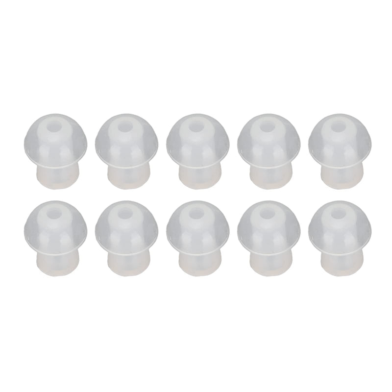 10 X Hearing Aid Earplugs, Silicone Auxiliary Earplugs, Earpieces, Universal Hearing Aid Umbrella, Domes Hearing Aid Ear Plugs Replacement Parts, Soft Replacement Universal Domes Hearing Aid Earplugs (M) - NewNest Australia