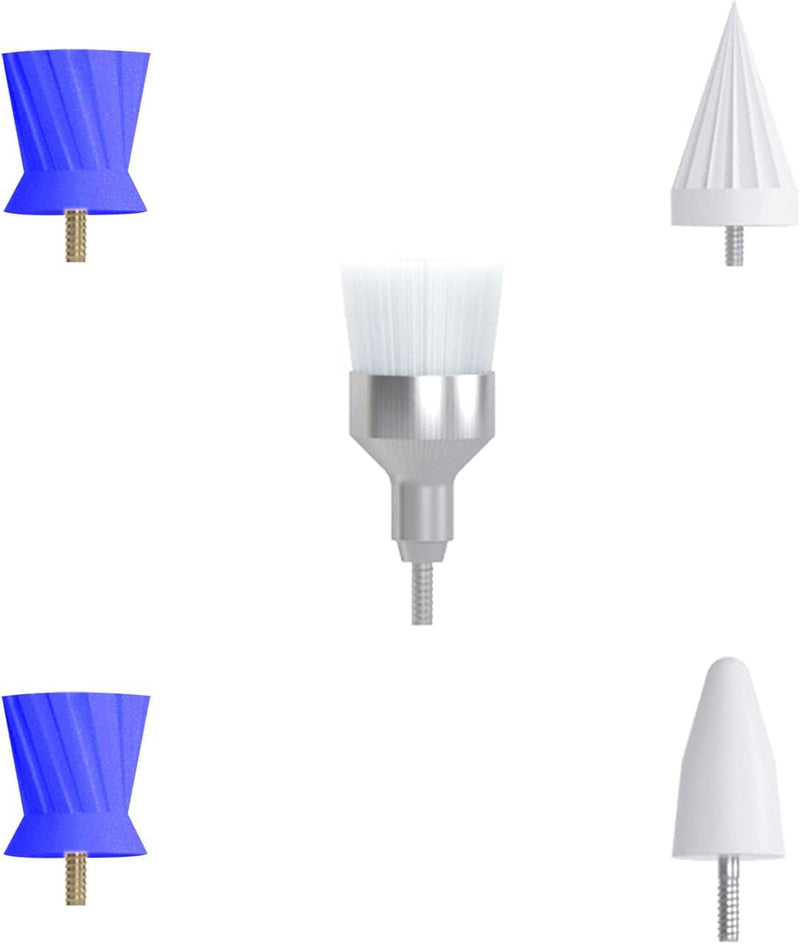 ZoCCee tooth polisher attachment, 5 multifunctional replacement heads for ZoCCee tooth polishers for teeth cleaning and teeth whitening - NewNest Australia