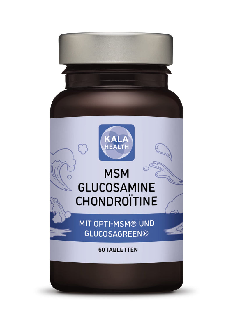 Kala Health ‚ 60 Tablets Optimsm (Methylsulfonylmethane), Glucosagreen (Glucosamine), Chondropure (Chondroitin) And Ester-C (Vitamin C), Free Of Magnesium Stearate And Silicon Dioxide - NewNest Australia